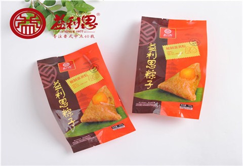 益利思双只真空蛋黄粽