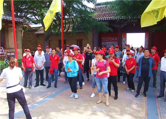 全体党员参观甲午战争博物馆