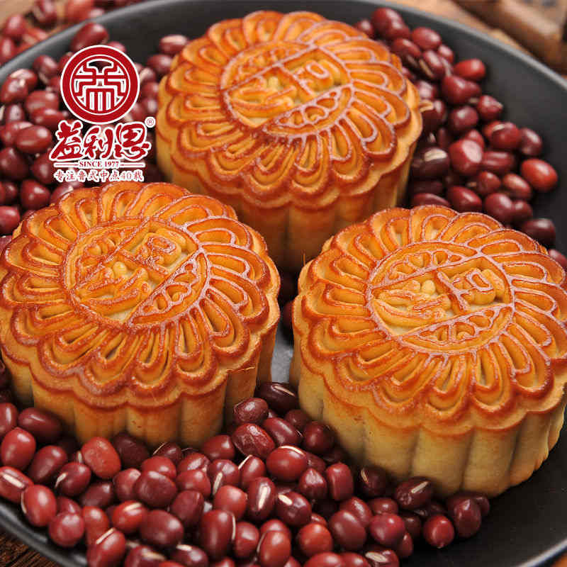 益利思广式豆沙月饼 益利思广式豆沙月饼