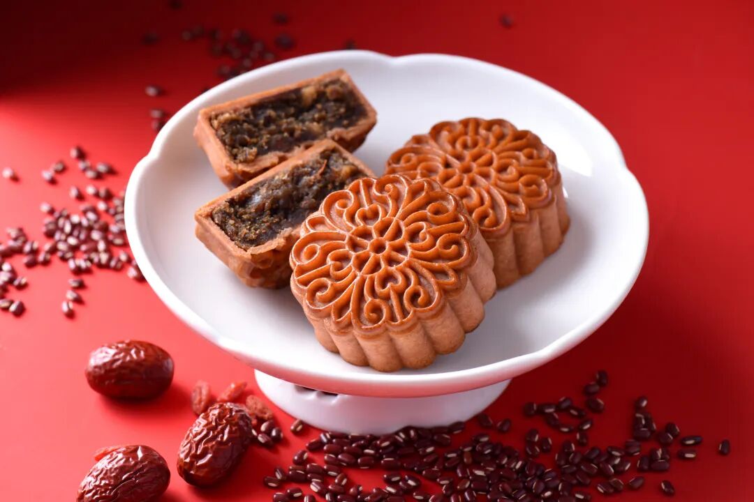 益利思红五珍月饼